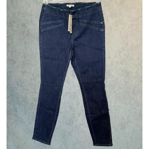 NIC+ZOE All Day Slim Jeans Womens Size 6 Blue Mid Rise Stretch Denim NEW! - Picture 4 of 15
